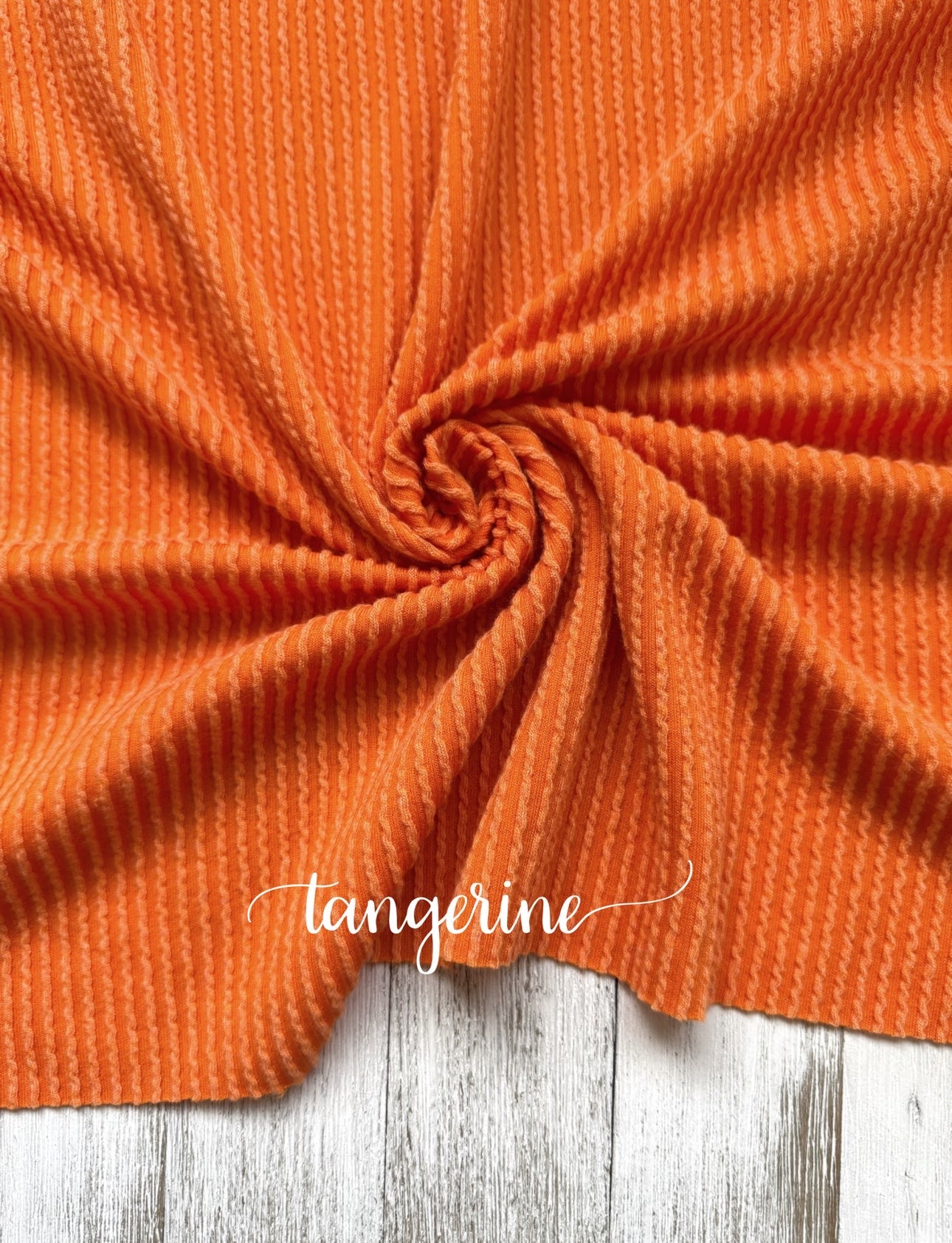 Waved tangerine