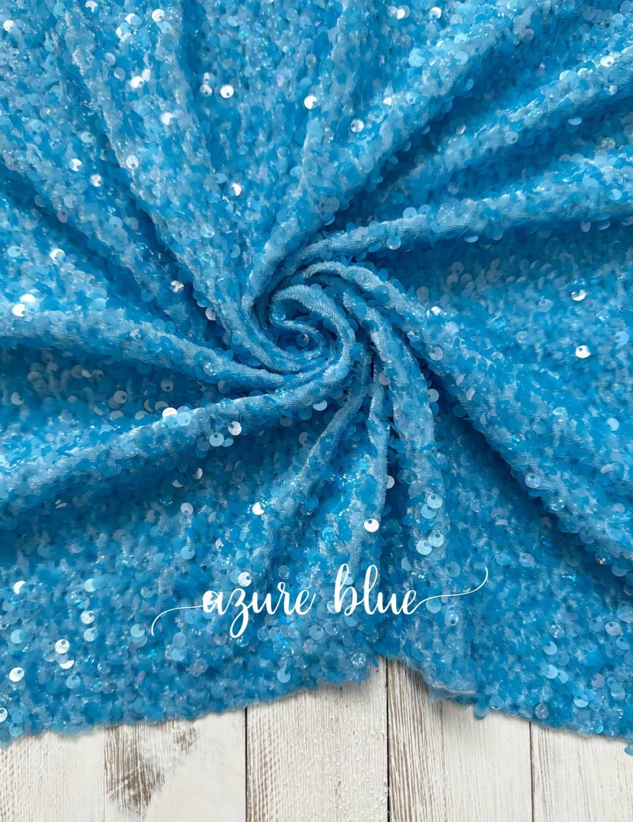 Sequin Anzure blue