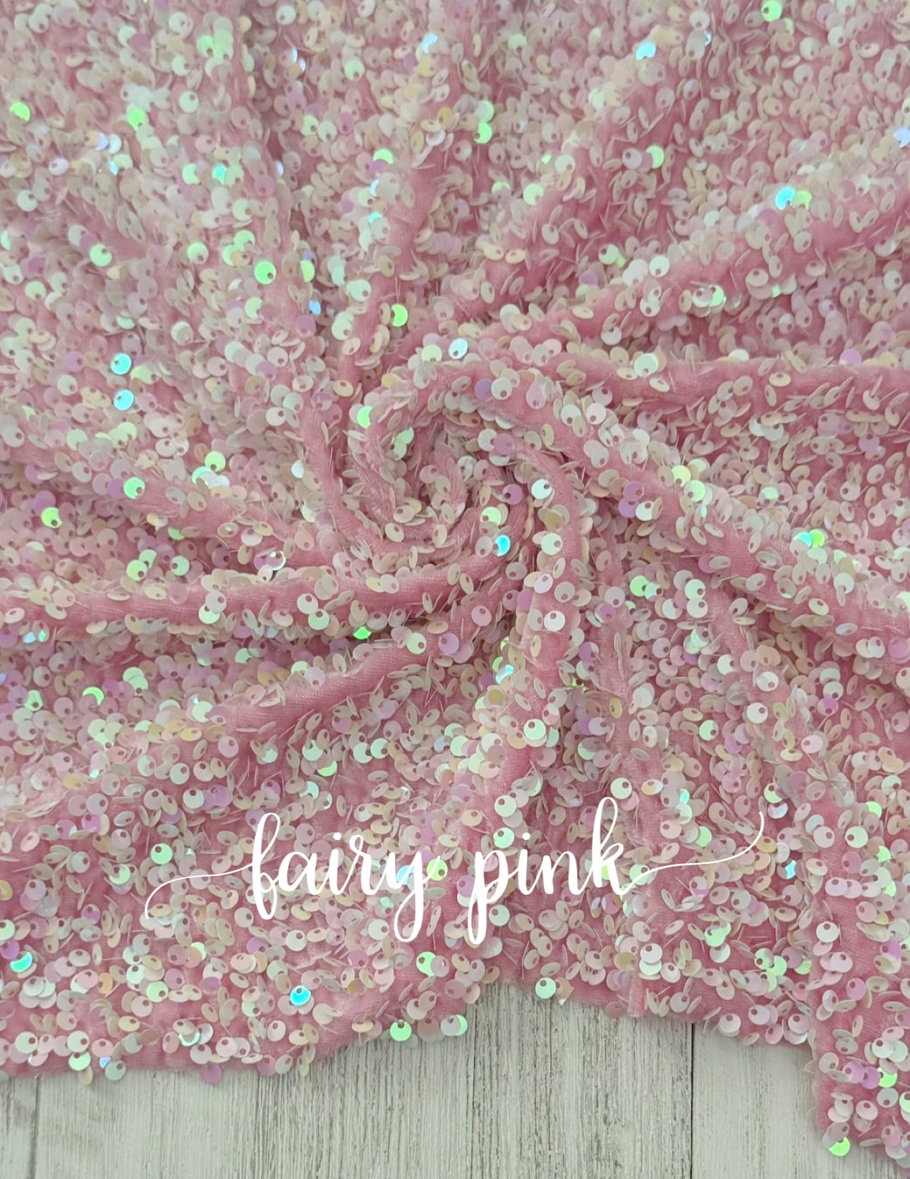 Sequin fairy pink