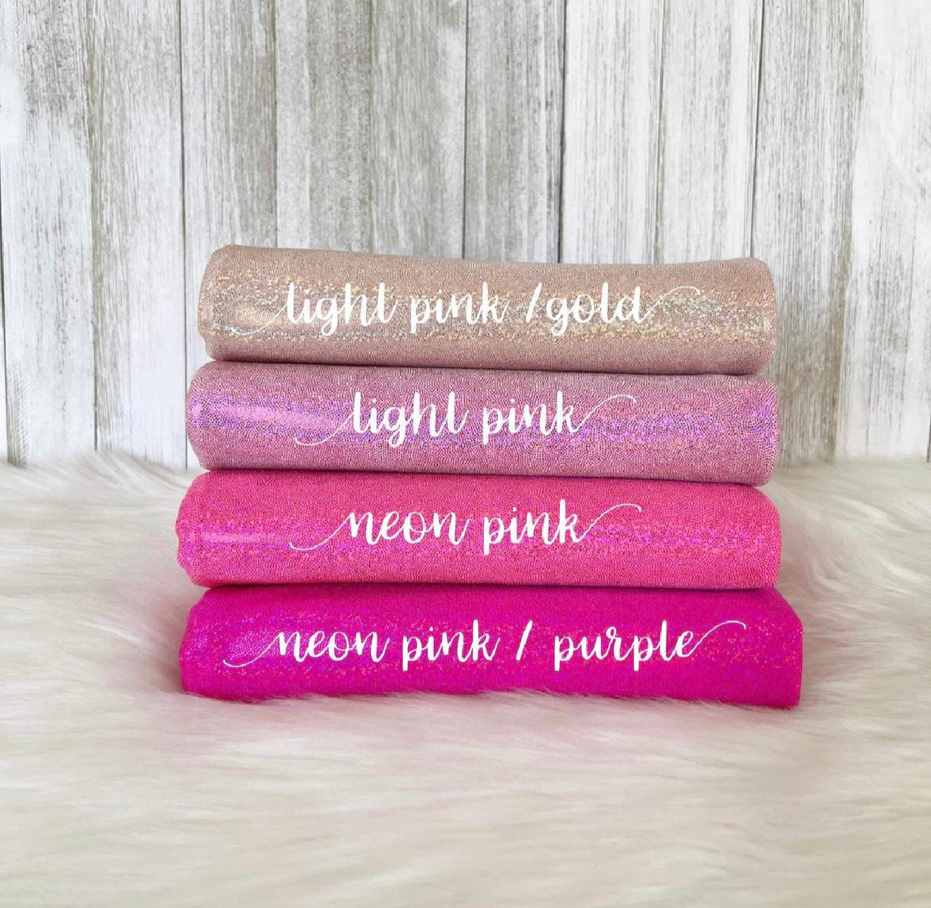 Pink hologram bundle