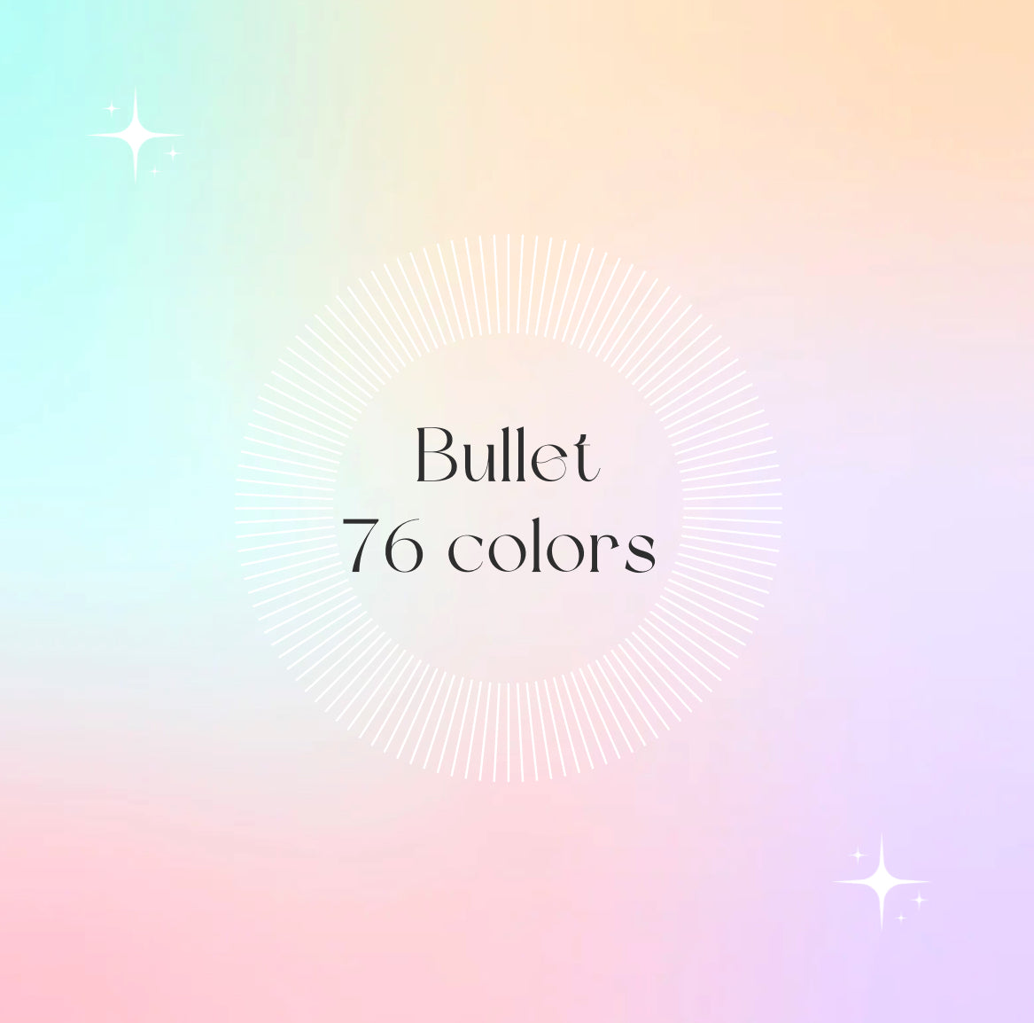 BULLET (bundle 76 colors)