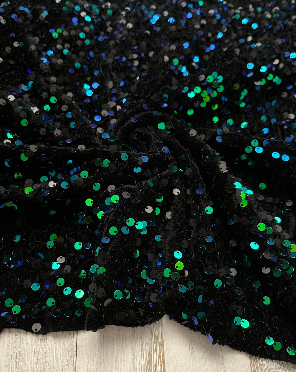 Sequin BLUE & GREEN