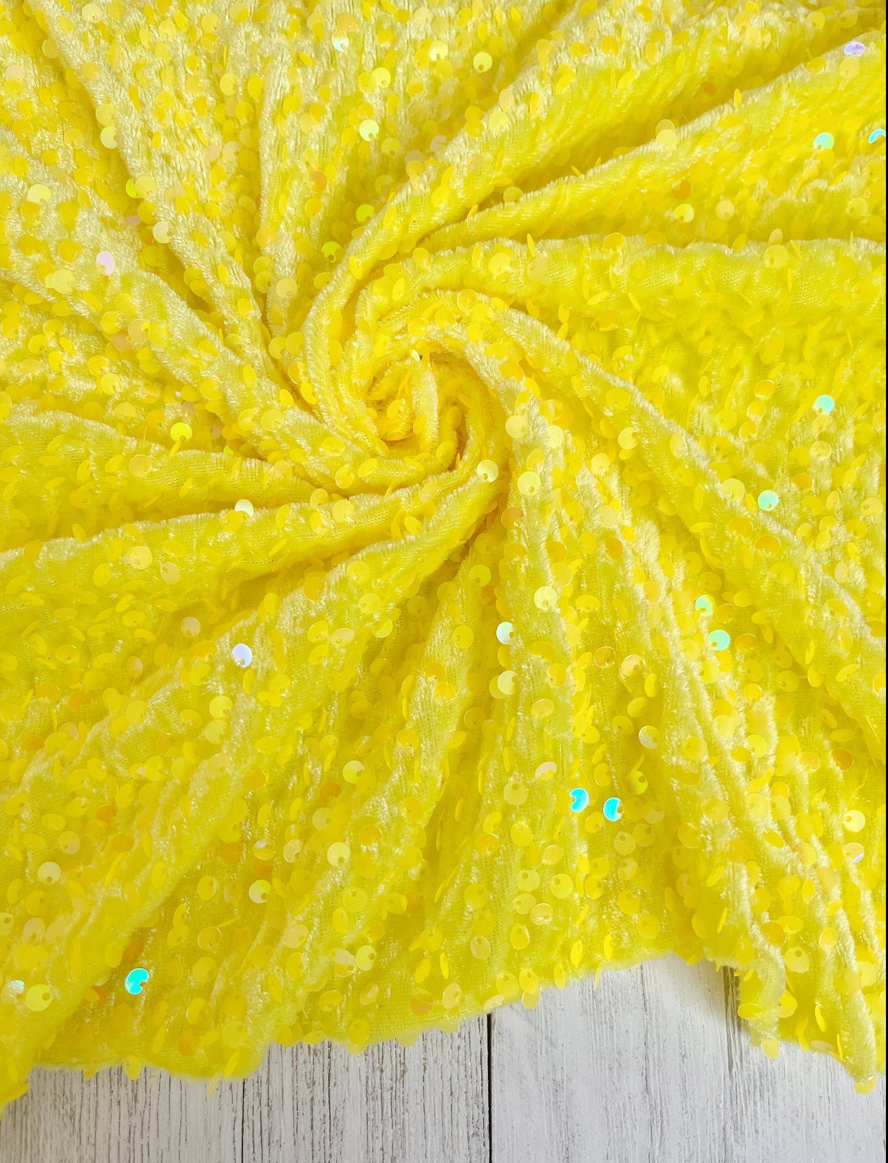 Sequin yellow
