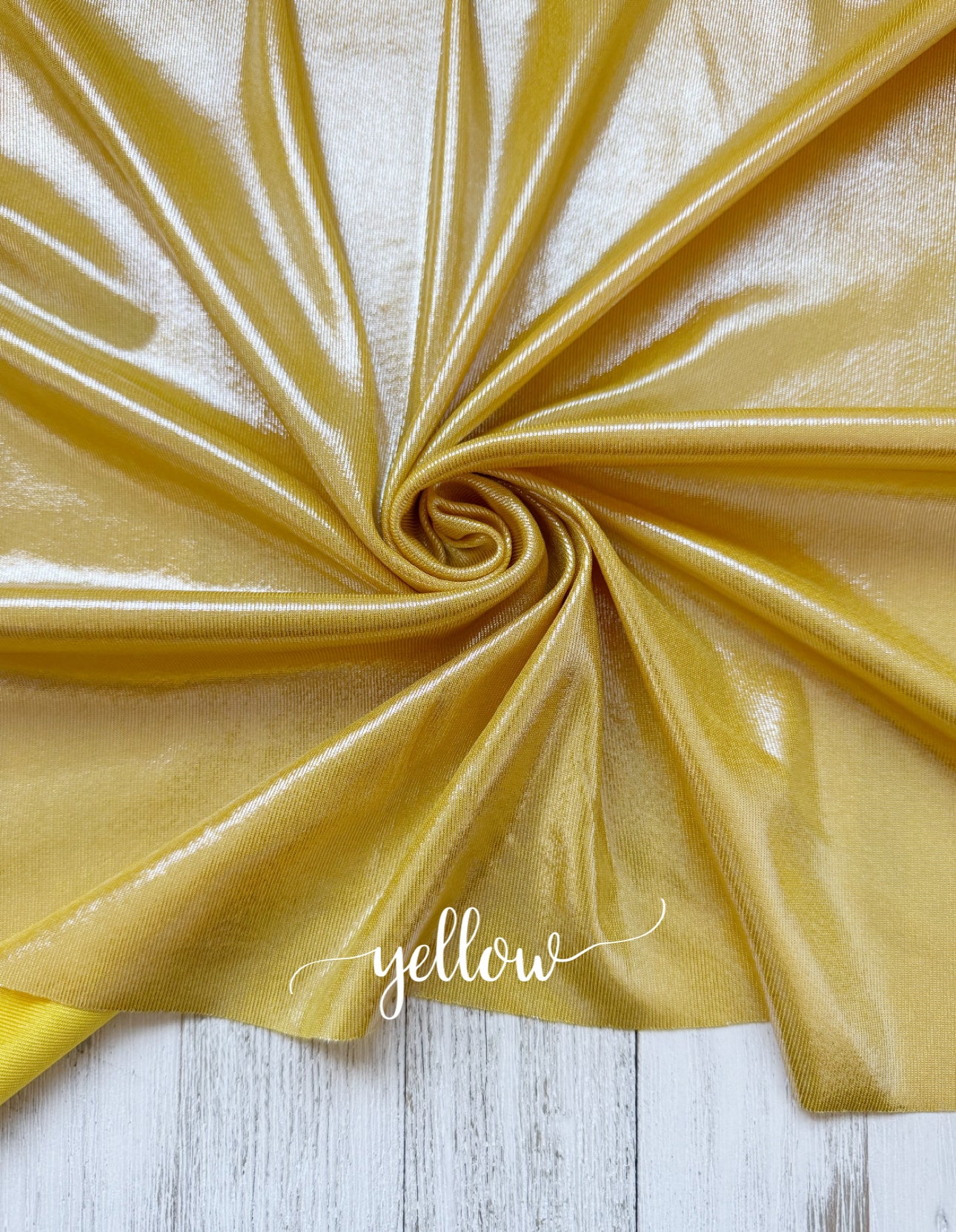 Shiny fabric