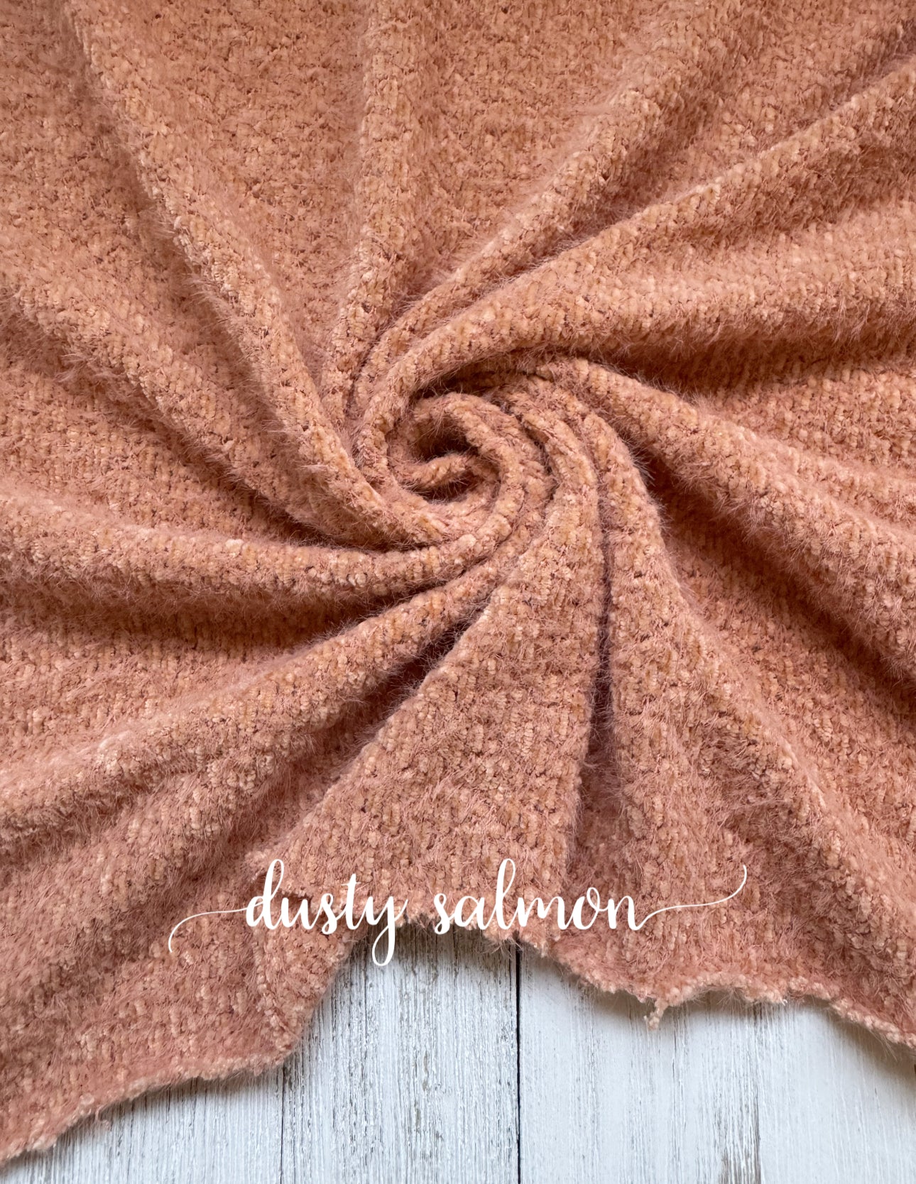 Chenille sweater knit