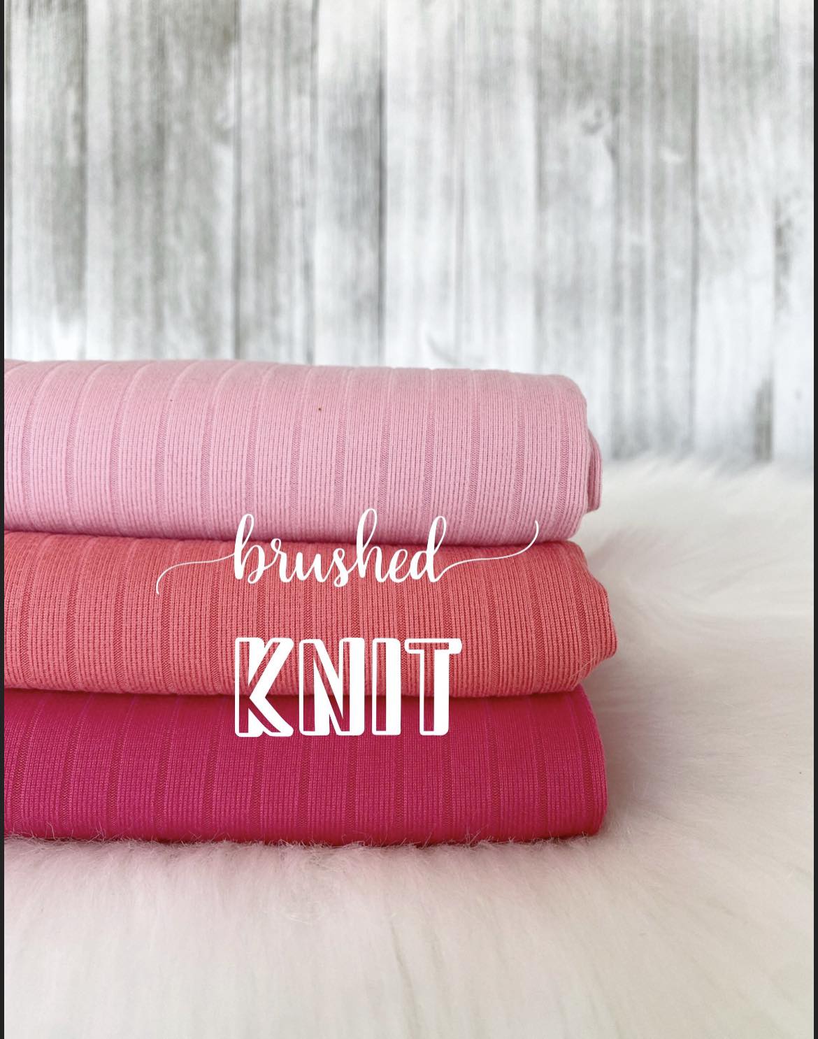 BRUSHED KNIT