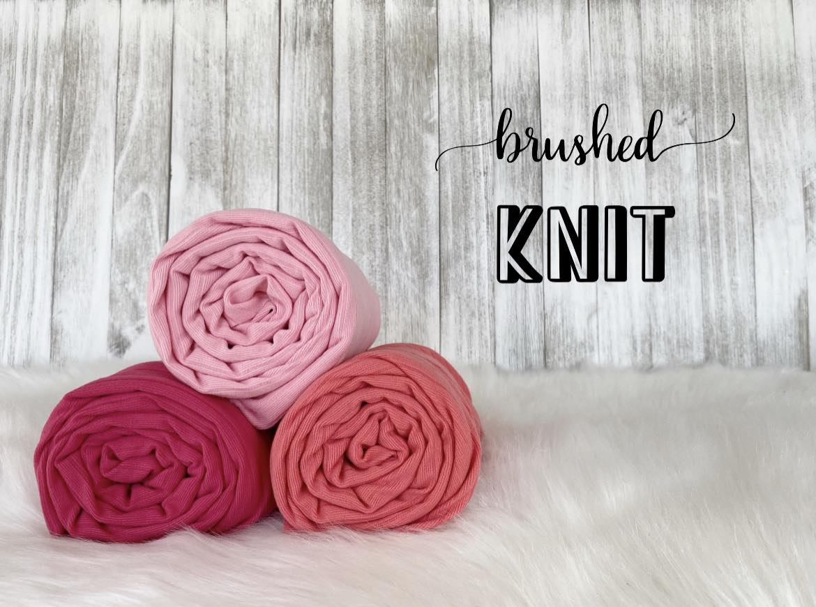 BRUSHED KNIT