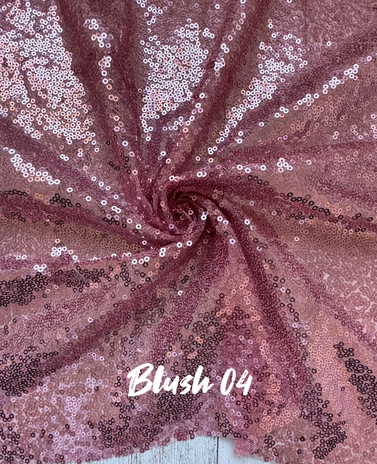 Mesh sequins