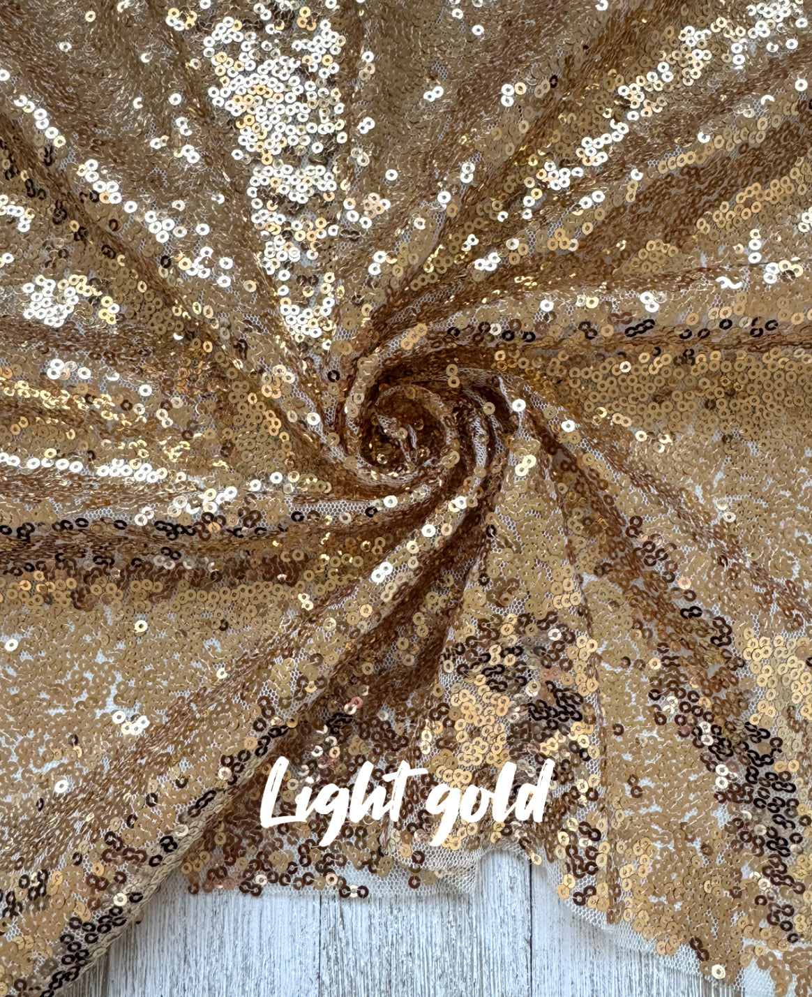 Mesh sequins