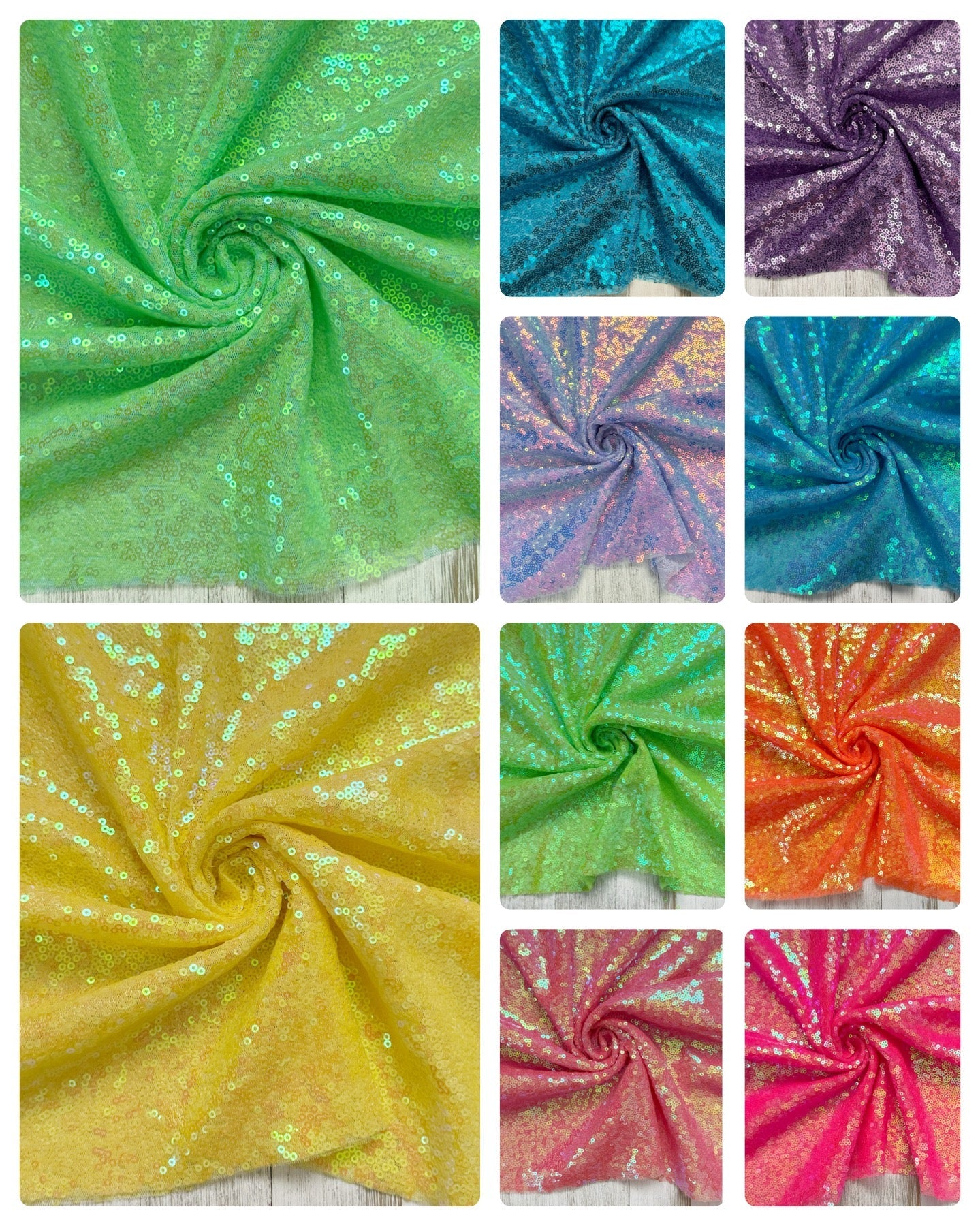 Mesh sequin
