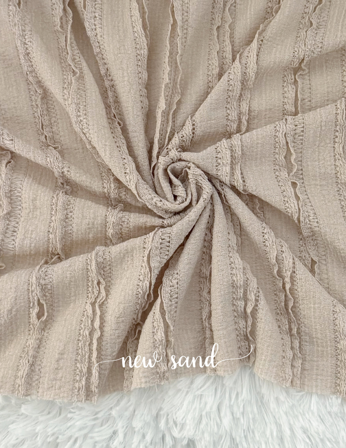 Classical Ruffle Classic ruffle – milan fabrics strips