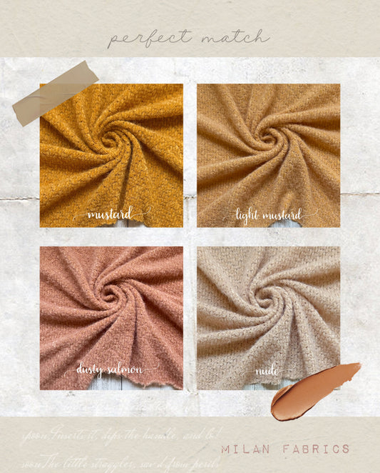 Chenille sweater knit